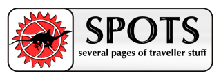 SPOTS - several pages of traveller stuff